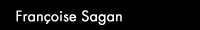 Fran�oise Sagan